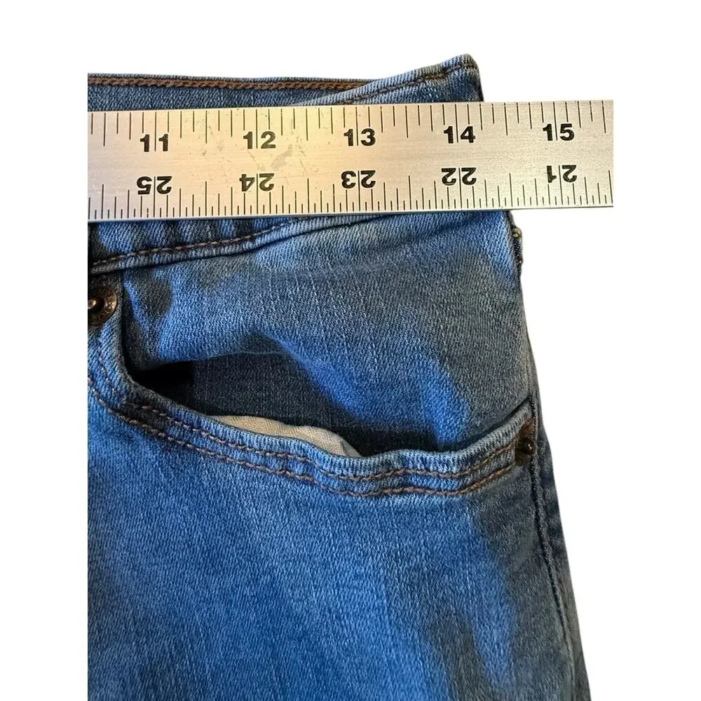 Abercrombie Kids 15/16 Regular Light Blue Straight-Leg Jeans